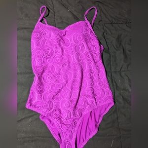 One piece bathing suit